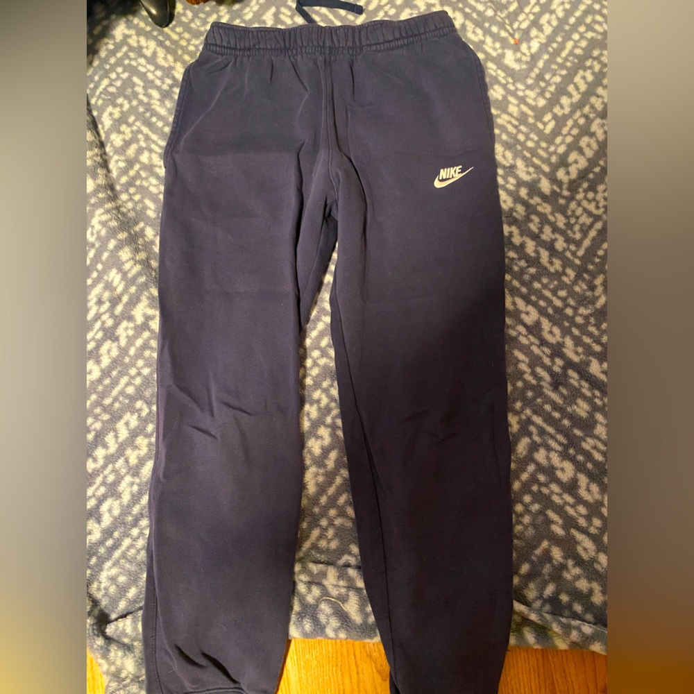 Dark Blue Nike Sweatpants.